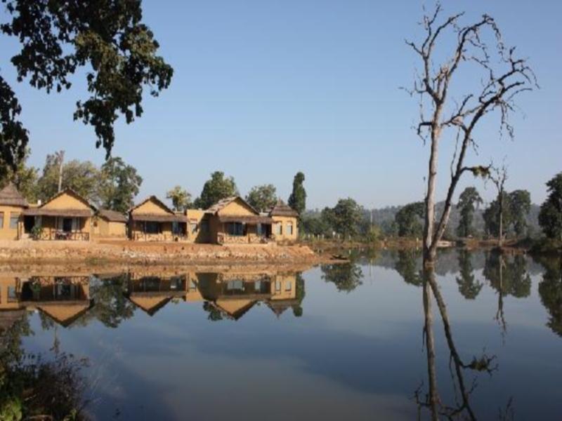 فندق Bandhavgarh National Parkفي  Tiger Lagoon المظهر الخارجي الصورة